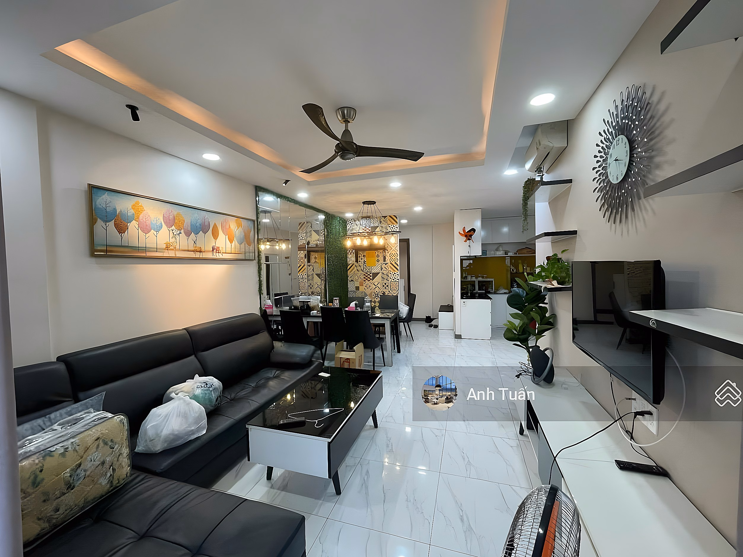 Botanic Tower apartment for sale, area 110m2, 3 bedrooms, 2 bathrooms, price 7 billion 450 million, contact: 0907 488 ***