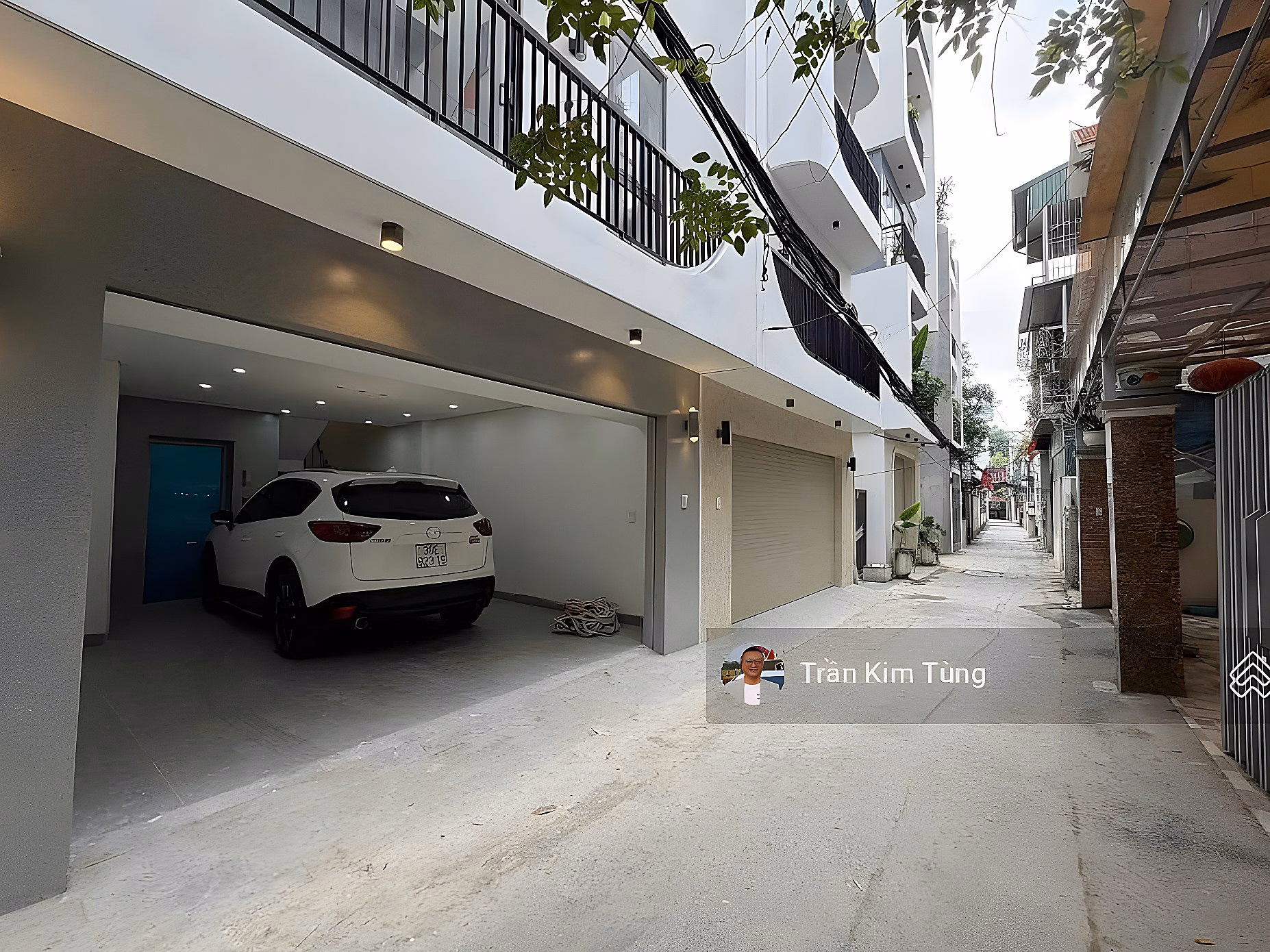 House for sale in Thach Ban - Co Linh, corner lot 50m2 x 6 elevator floors - Car lane leading to the house