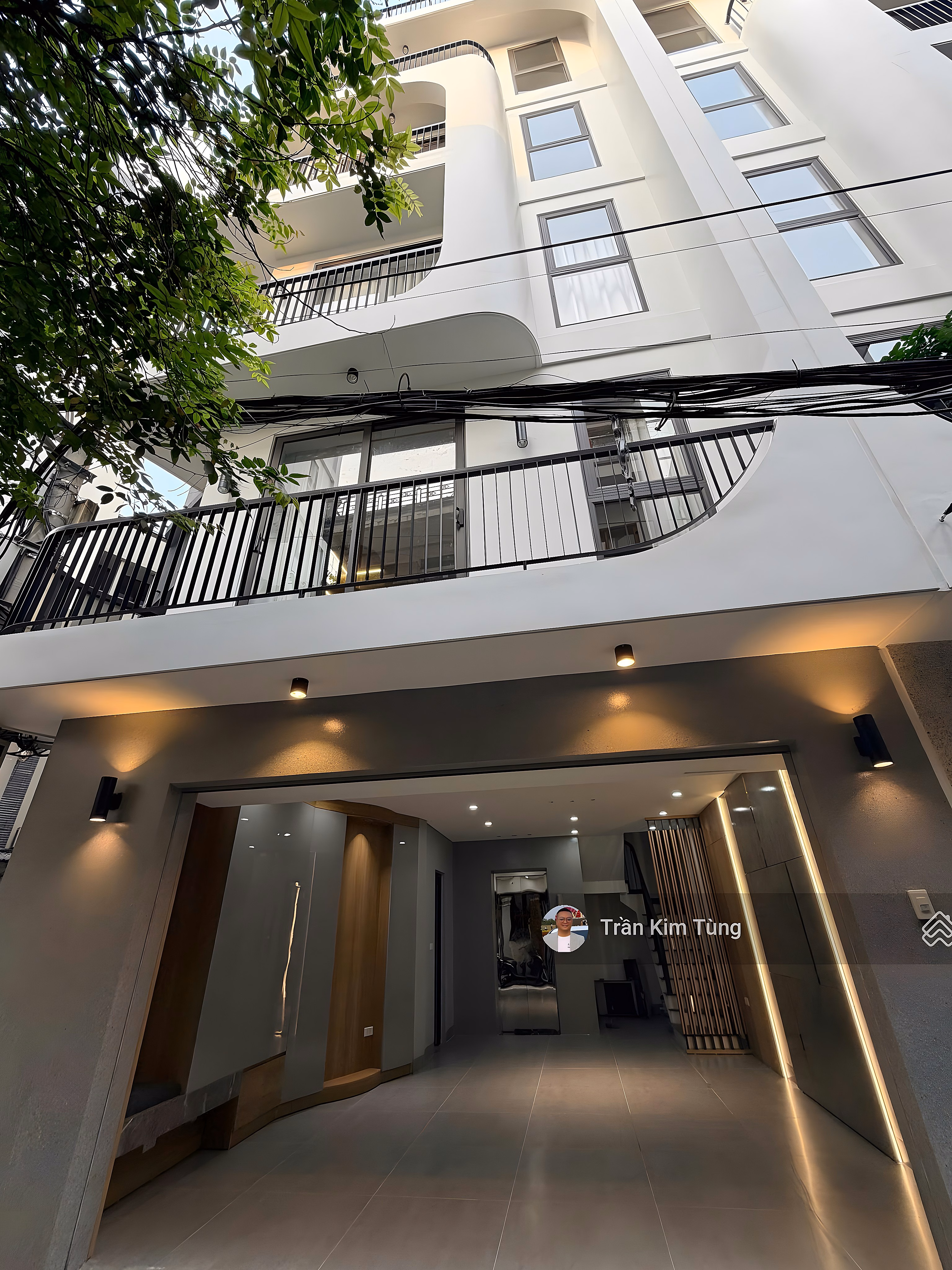 House for sale in Thach Ban - Co Linh, corner lot 50m2 x 6 elevator floors - Car lane leading to the house