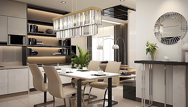 Selling PN-Techcons Hoa Su Phu Nhuan apartment, area 107m2, 2 bedrooms, 2 bathrooms, price 7,590 billion, 0907 488 ***