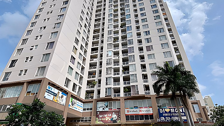 Selling PN-Techcons Hoa Su Phu Nhuan apartment, area 107m2, 2 bedrooms, 2 bathrooms, price 7,590 billion, 0907 488 ***