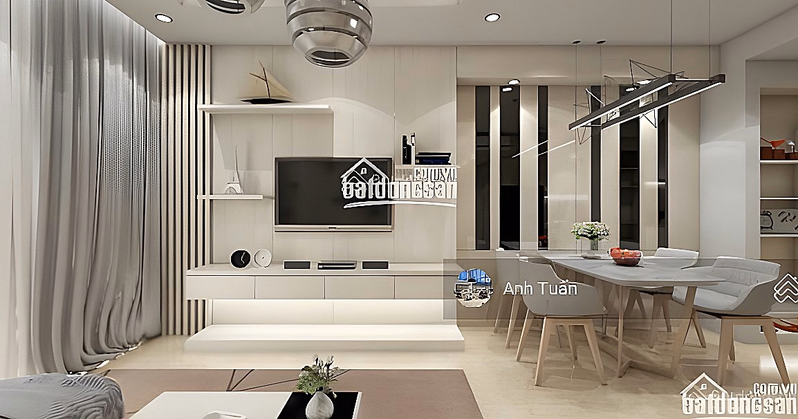 Selling PN-Techcons Hoa Su Phu Nhuan apartment, area 107m2, 2 bedrooms, 2 bathrooms, price 7,590 billion, 0907 488 ***