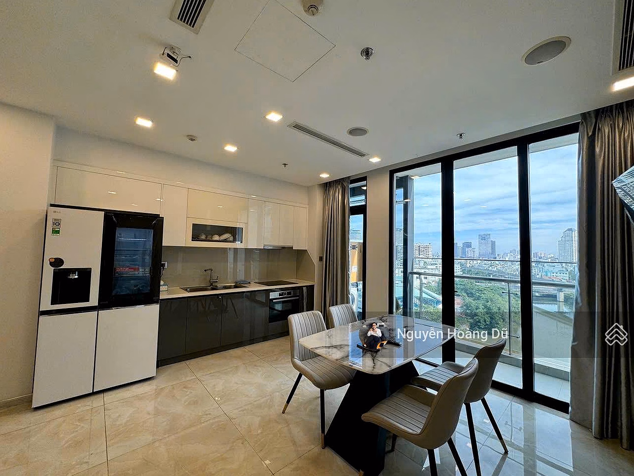 Vinhomes Bason 2 bedrooms for rent, new furniture. Price 29 million/month***