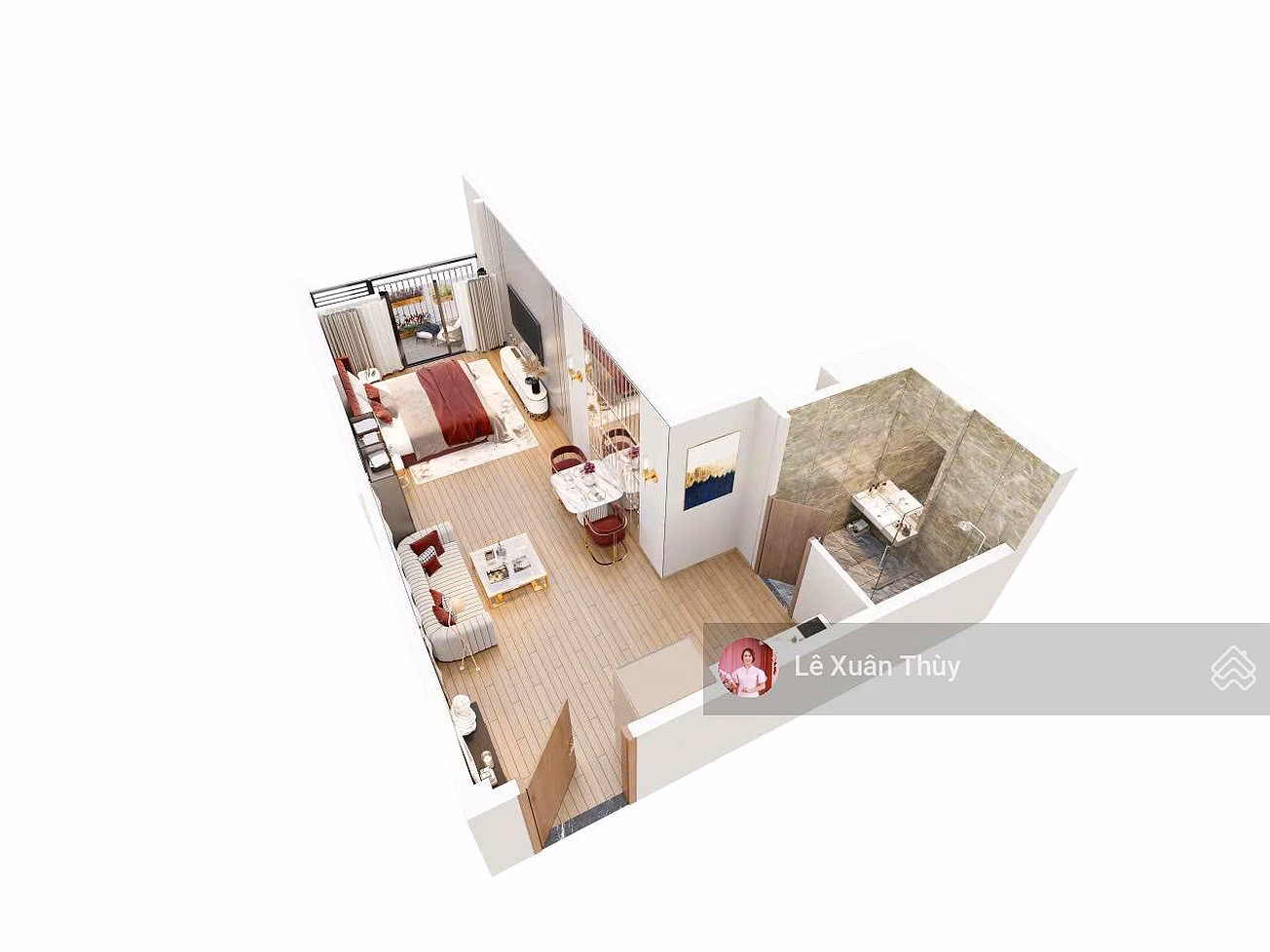 Unbeatably cheap, studio with swimming pool view, Paris 6 Vinhomes building costs 2,250 billion. Contact 0869 547 ***