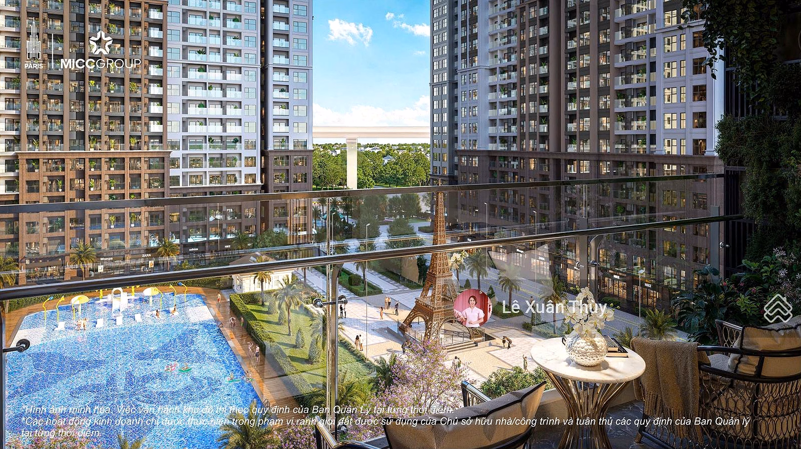 Unbeatably cheap, studio with swimming pool view, Paris 6 Vinhomes building costs 2,250 billion***