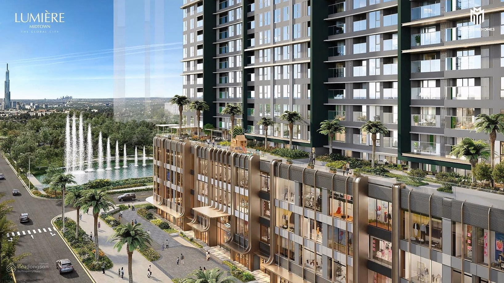 Tower A - 2 bedrooms - Lumiere Midtown middle floor - only 10,321 billion to pay until 2027 - Southeast direction