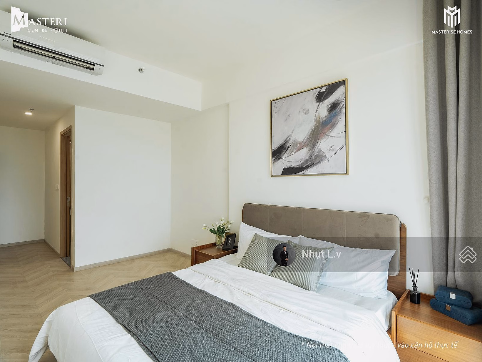 Tower D - 3-bedroom apartment facing Southeast, only 7.1 billion all in - Masteri Center Point Next to Vincom, free full NT