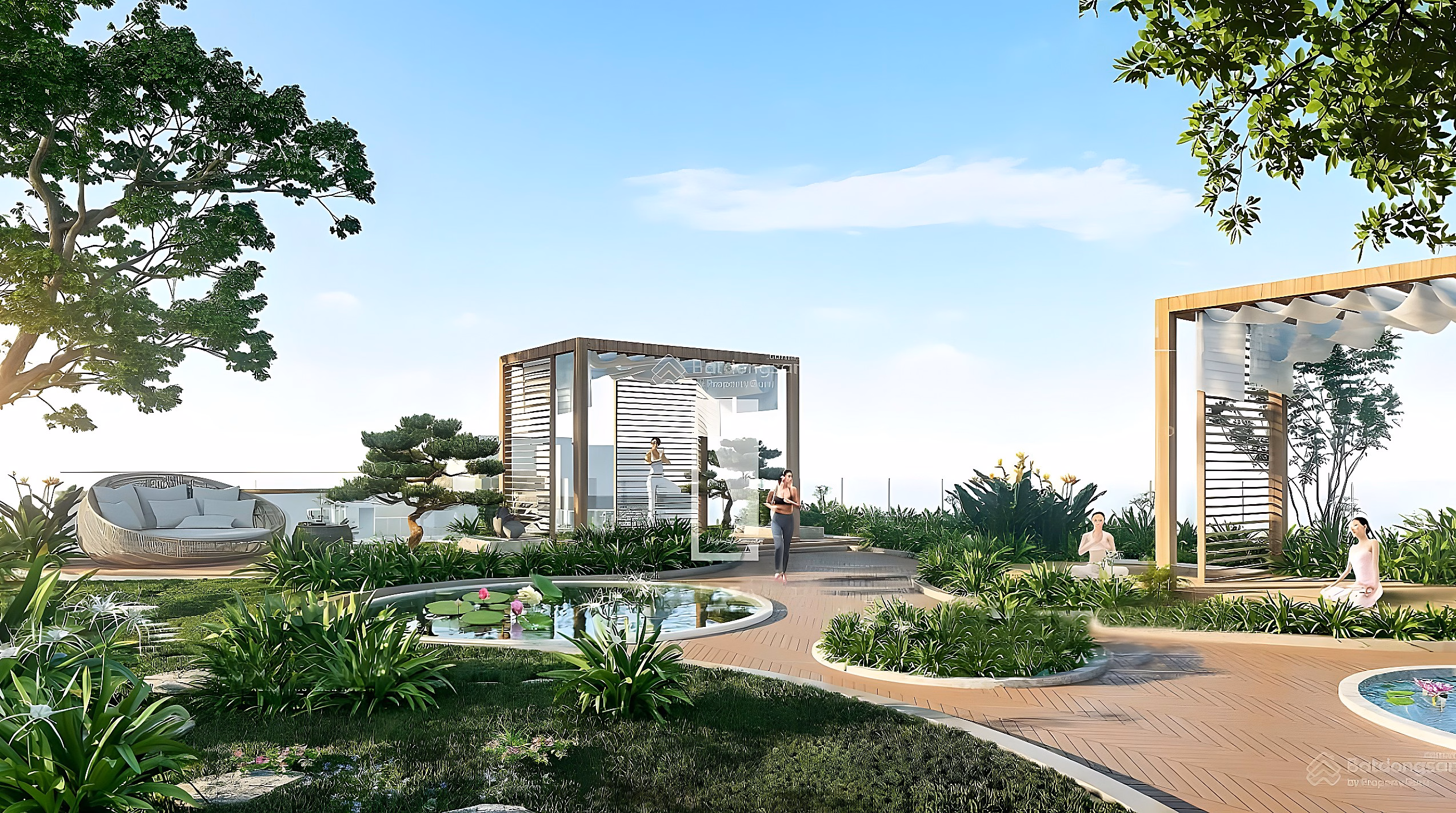 Urgent sale of Garden D - Aqua apartment 71m2, balcony 8m2 Southeast, beautiful floor, cheap price 4.85 billion. 0906 435 ***