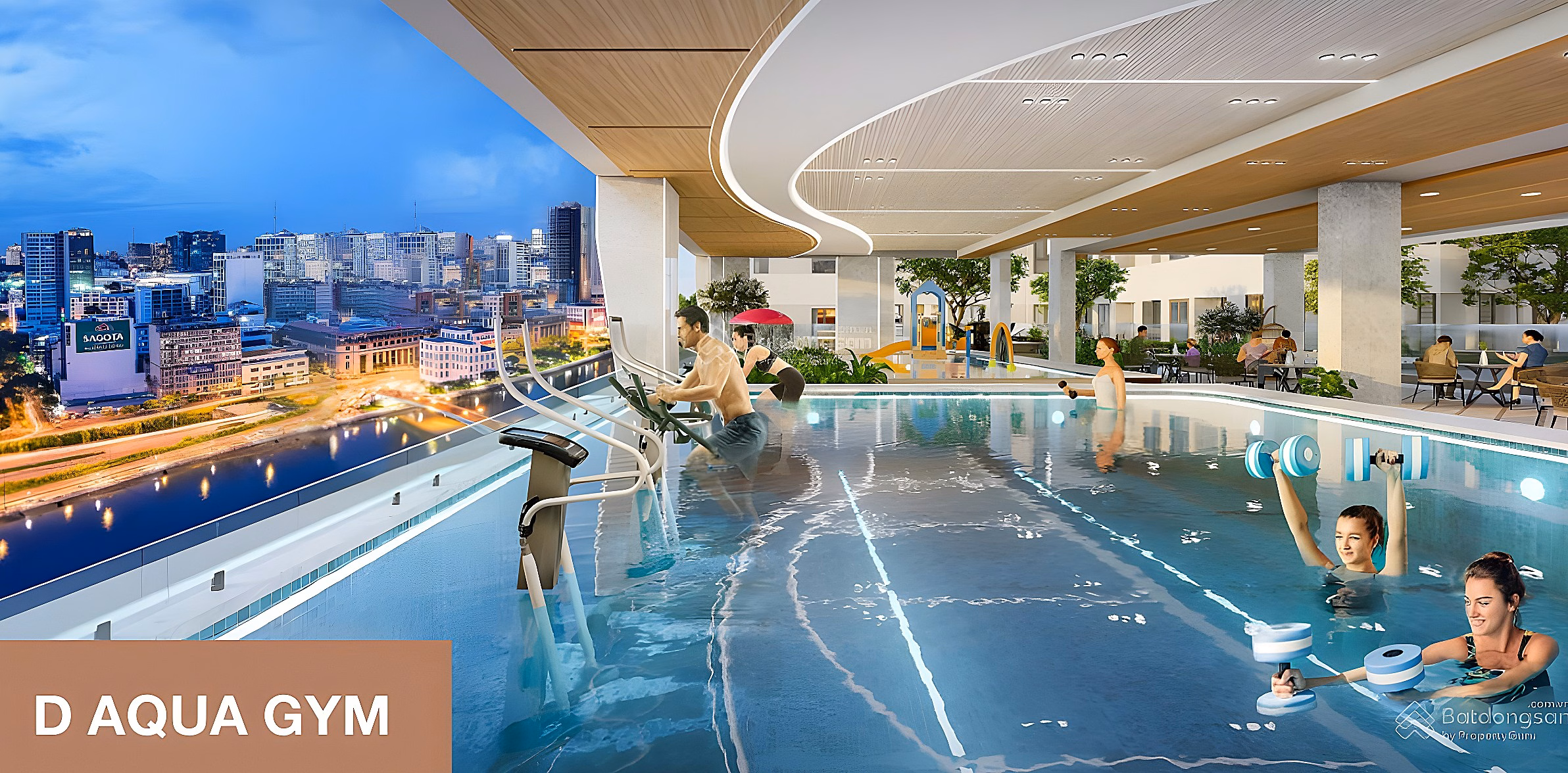 Selling corner apartment 74m2 3 bedrooms, best price 4.88 billion, D-Aqua project, pool view + Binh Dong wharf. 0906 435 ***