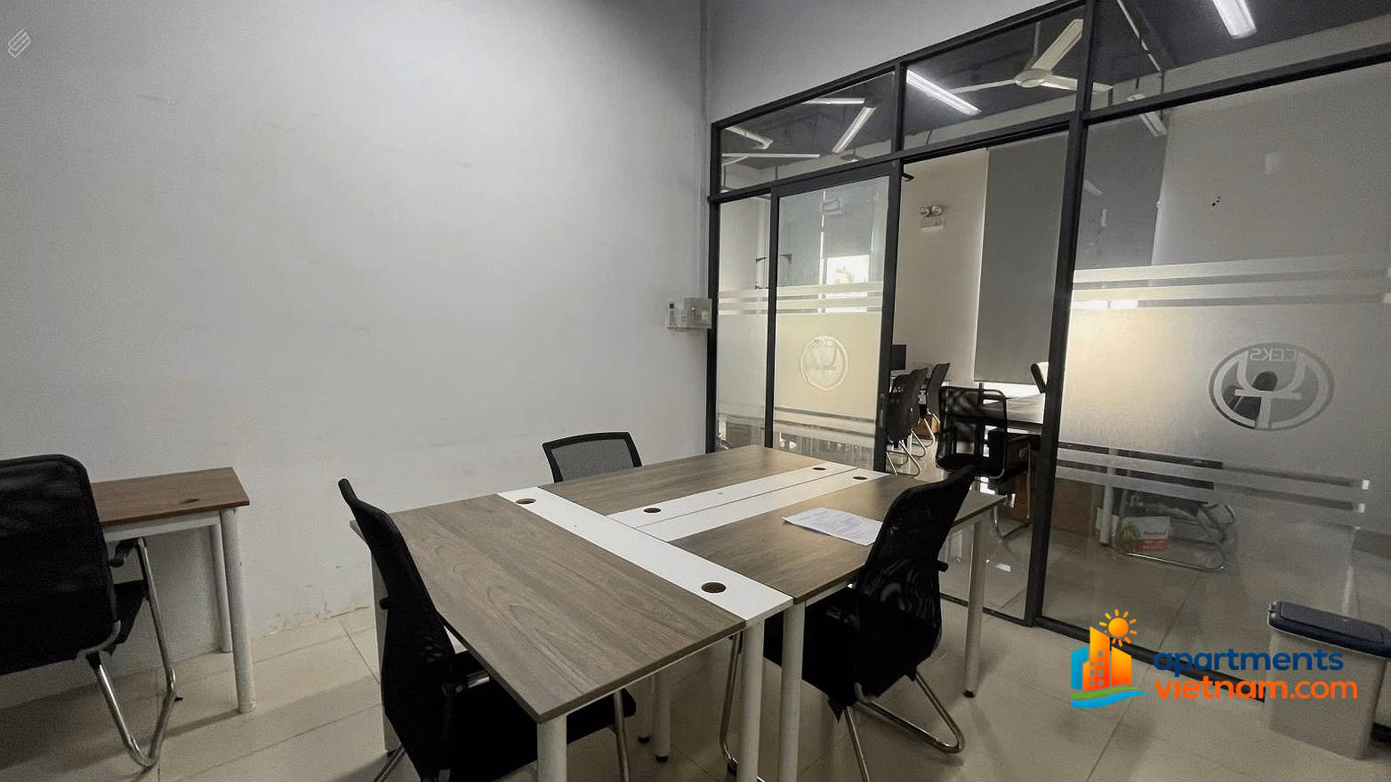 Fully furnished office - 15m2 Topaz Garden, Tan Phu. Free business registration - 6.2 million/month