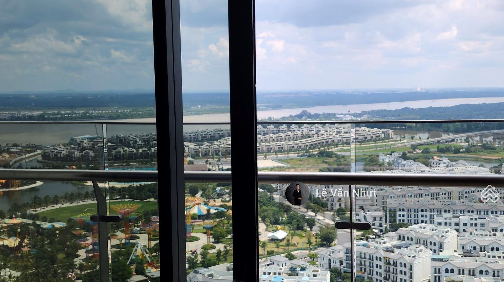 Tower B - middle floor, CV view, 36 hectares, river - 2 bedroom apartment - price 5.436 billion all in at Lumiere Boulevard