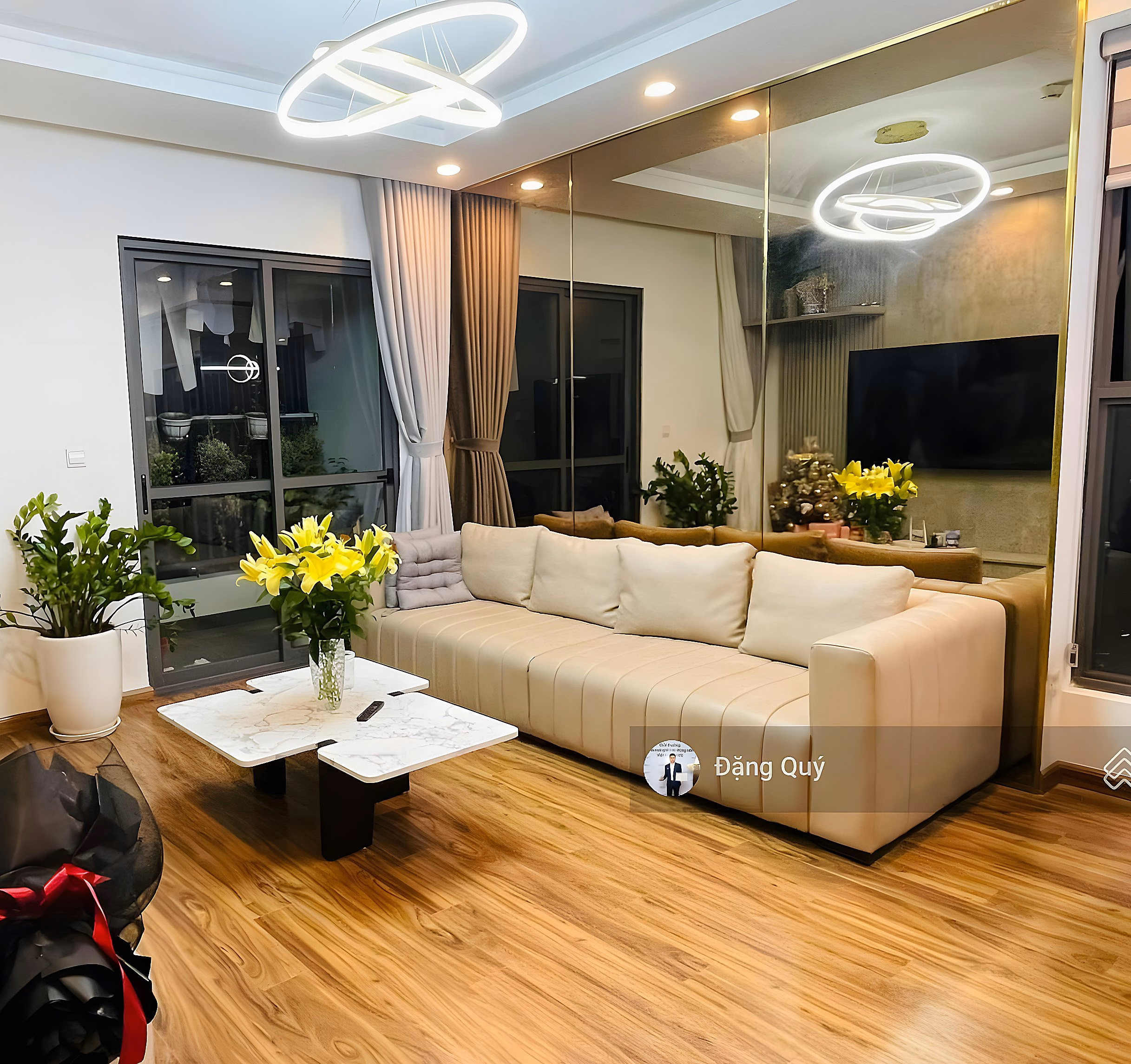 I sell Pandora corner apartment, 53 Trieu Khuc, 80m2, 2-bedroom design, nice floor, cool view, price 7 billion
