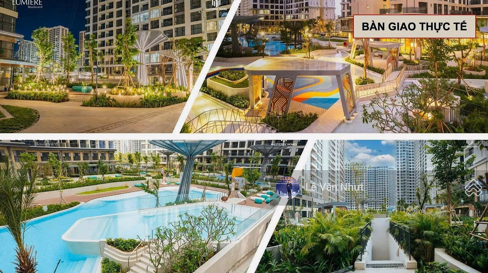 Corner apartment for sale, 2 bedrooms, middle floor - Tower D - fully furnished, Masteri Center Point, price 4.88 billion all in