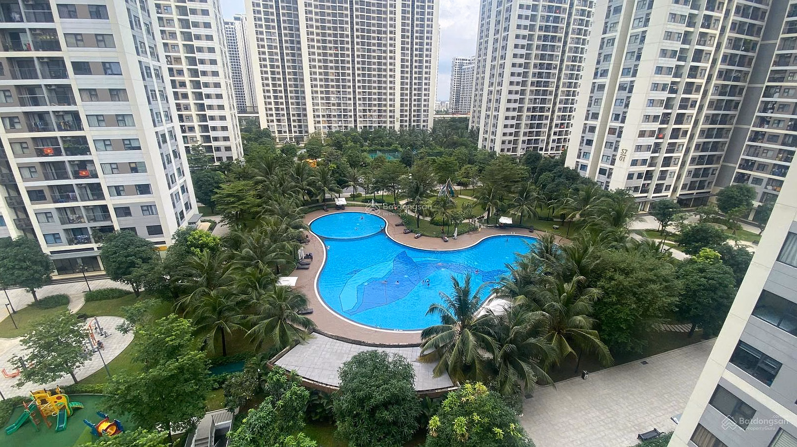 3 bedrooms + Japanese garden view, Koi fish pond, price only 4.9 billion, direct view, spacious, 28% discount with 8 only
