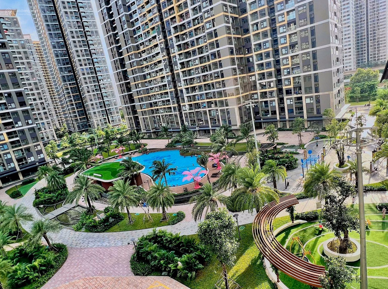 3 bedrooms + Japanese garden view, Koi fish pond, price only 4.9 billion, direct view, spacious, 28% discount with 8 only