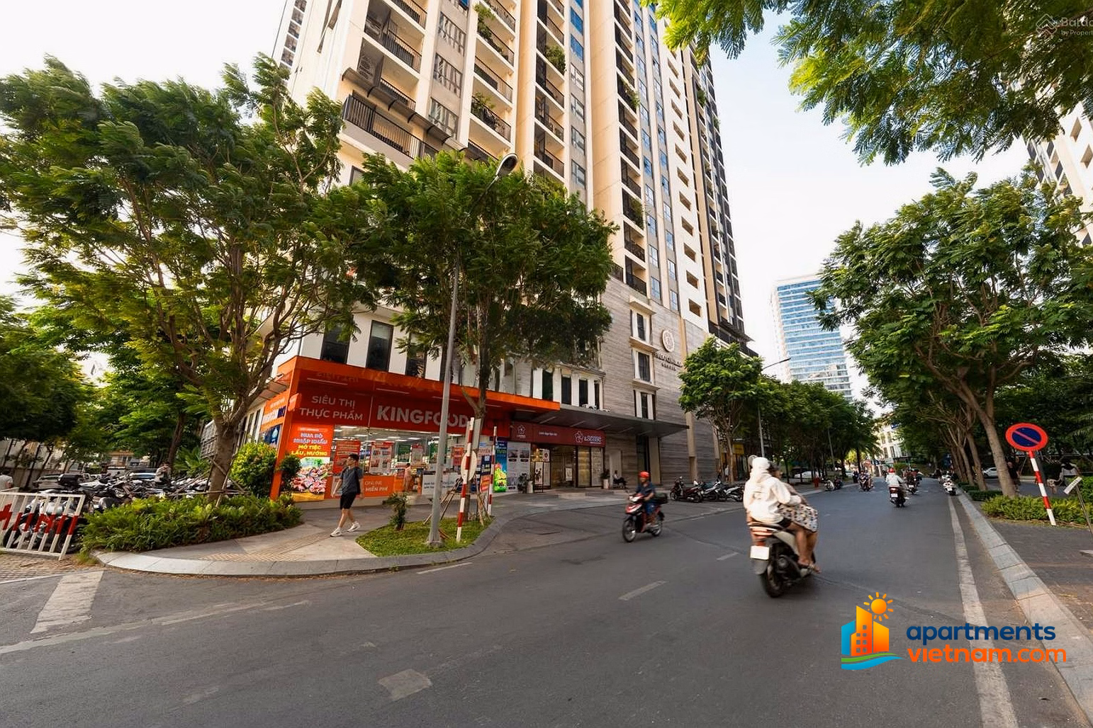 HaDo Centrosa apartment for sale 2 bedrooms+107m², layout as shown with pool view