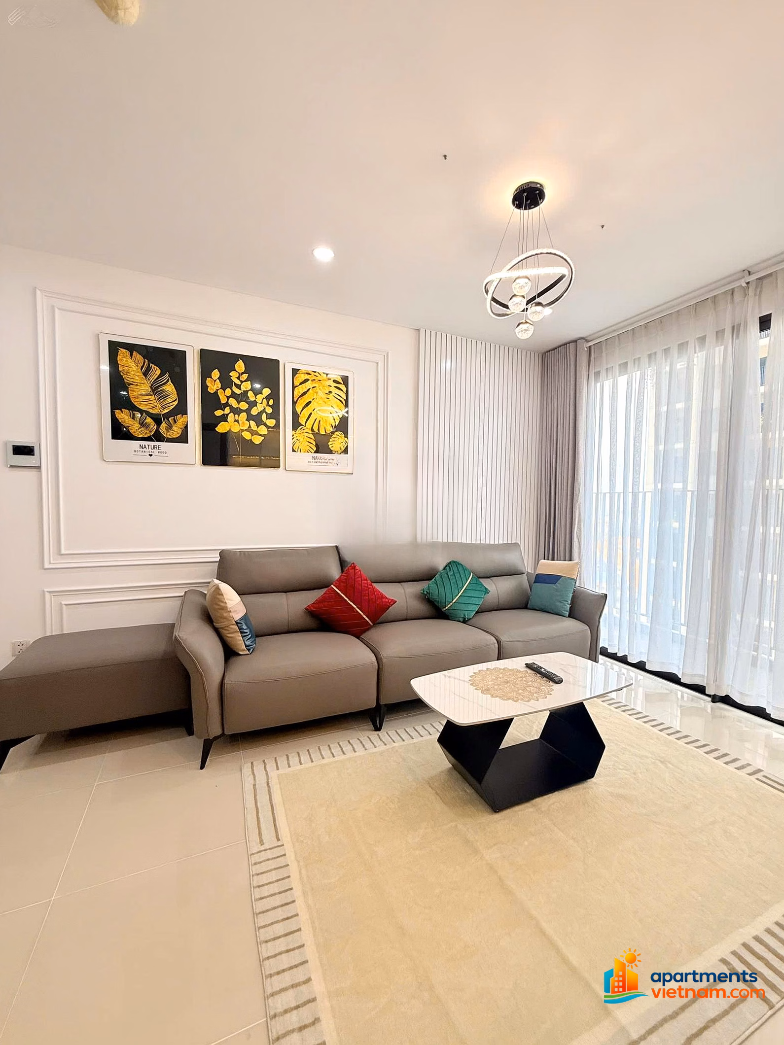 HaDo Centrosa apartment for sale 2 bedrooms+107m², layout as shown with pool view
