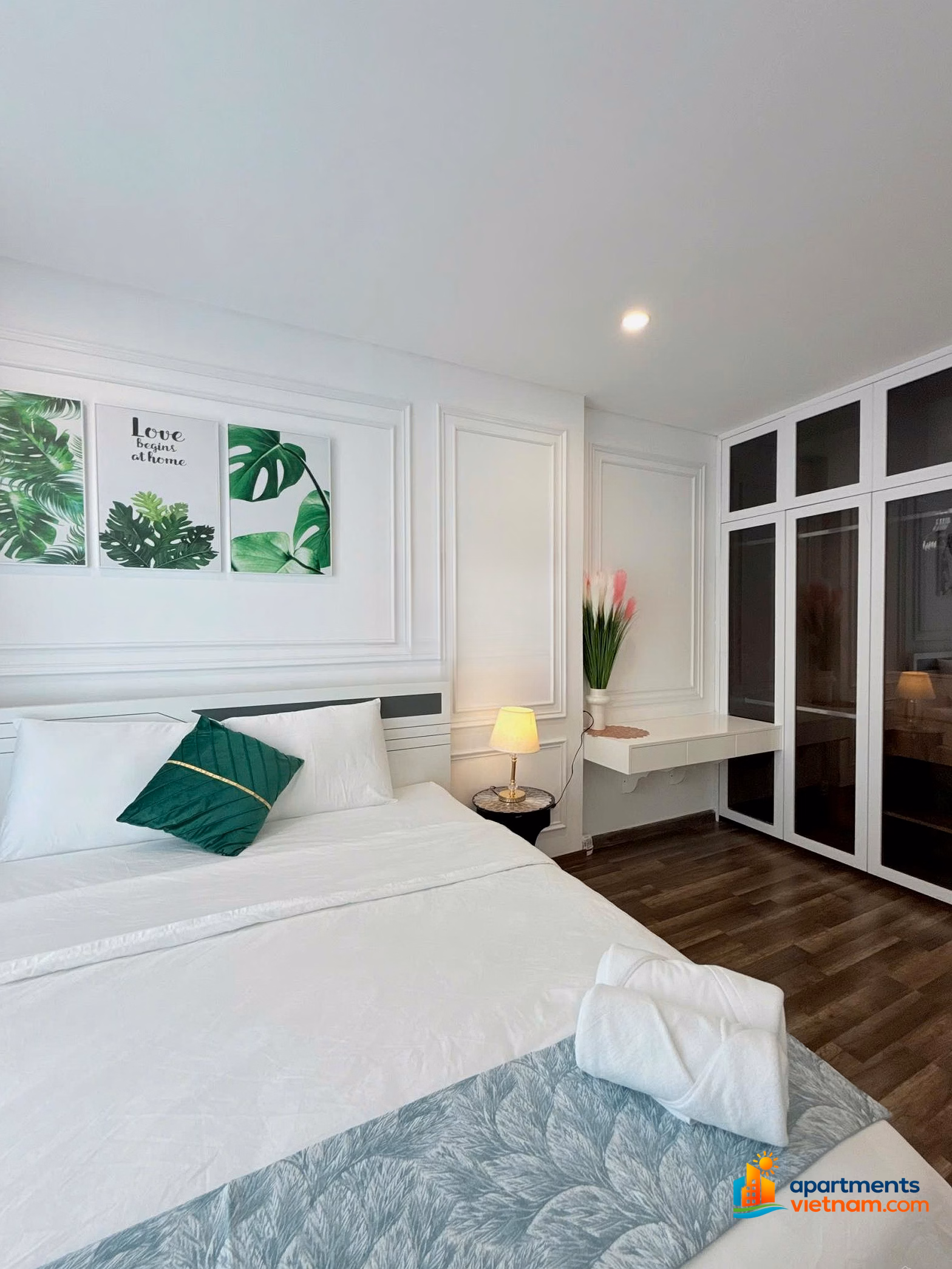 HaDo Centrosa apartment for sale 2 bedrooms+107m², layout as shown with pool view