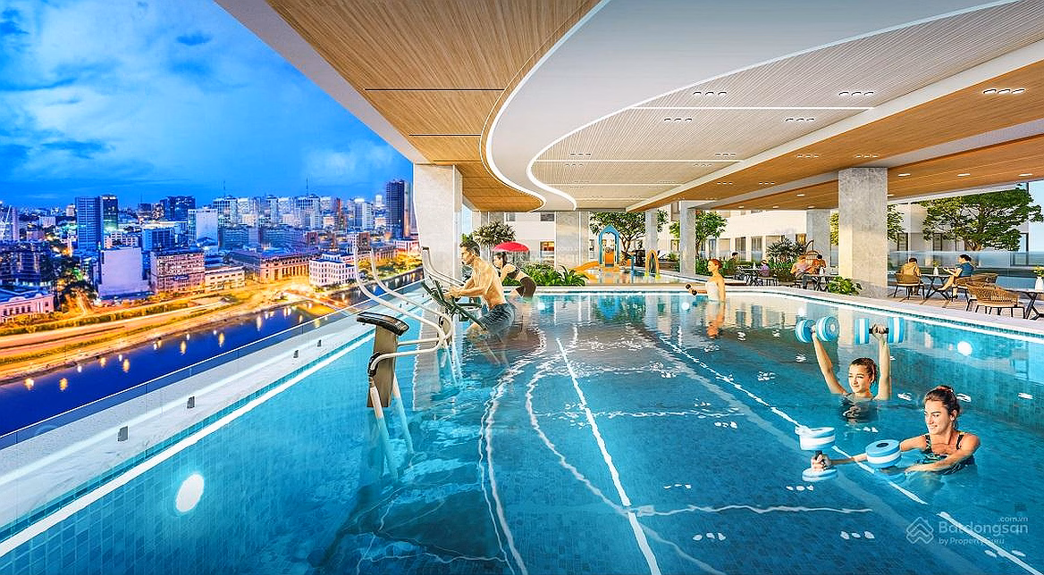 D-Aqua apartment for sale, 4.5 billion, 68m² - receive house March 2026 - high floor - view of Binh Dong Wharf - Loan support