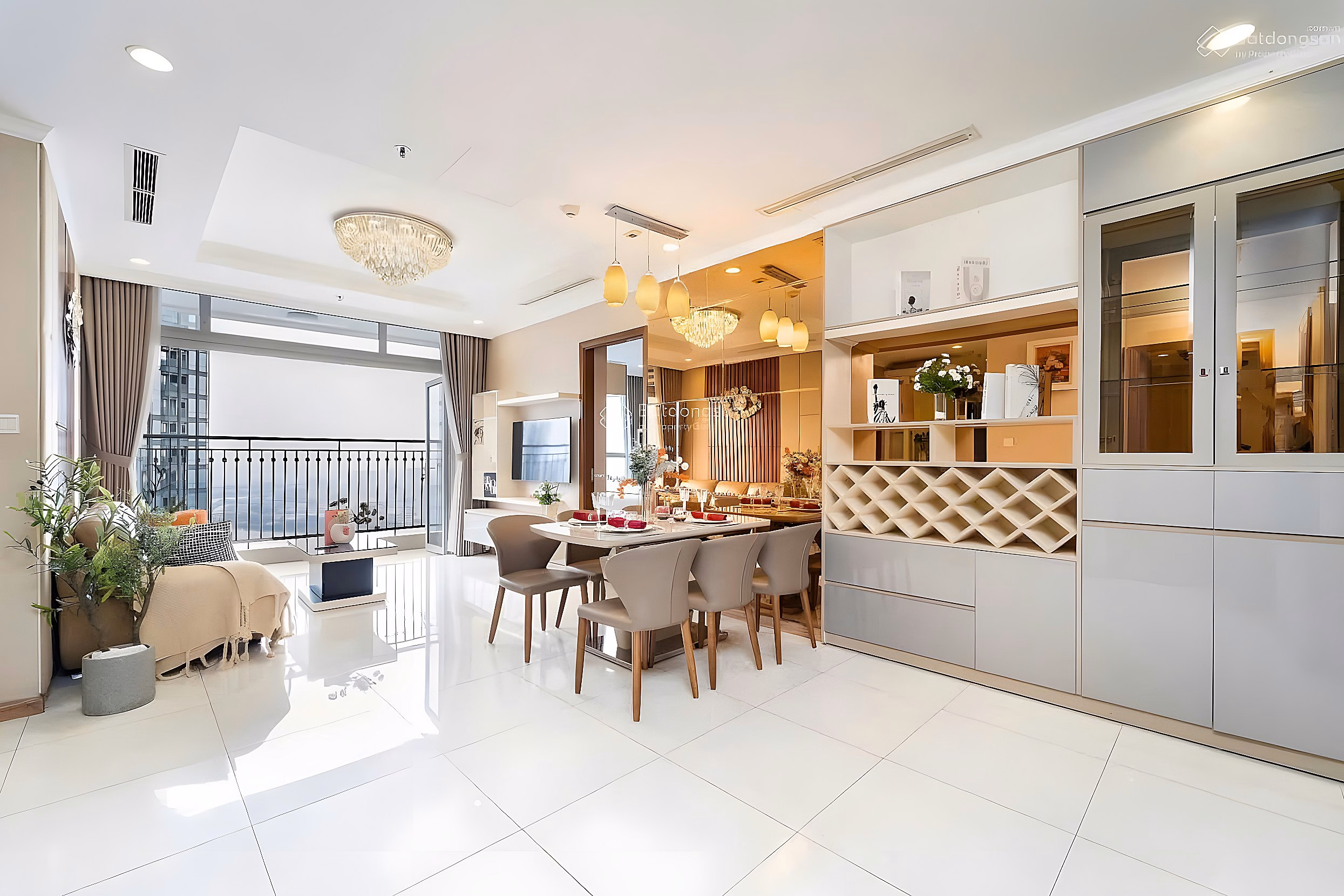 CH Sieu Dep for real sale 54m2 /2 bedrooms, 2 billion 160 with separate book / 80% loan / full NT, 0798 367 ***, receive 100% new house