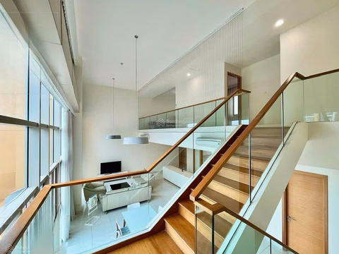 Penthouse for rent in The Vista An Phu 600m2, 2 floors, 1 garden floor, 4 bedrooms, 4 bathrooms, full interior, high-class price 131 million