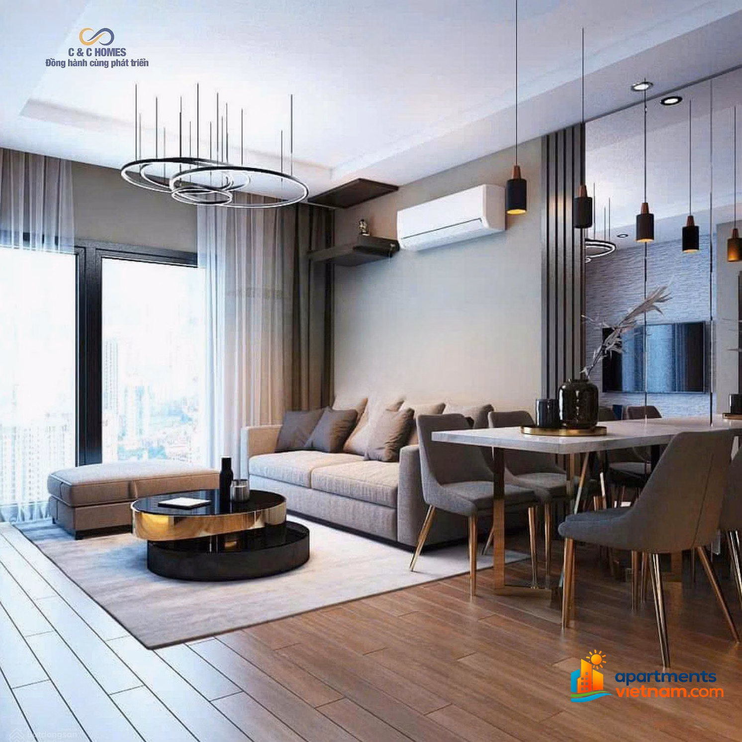 Times City 2-bedroom apartment fund 14 million/month, good price on the market***