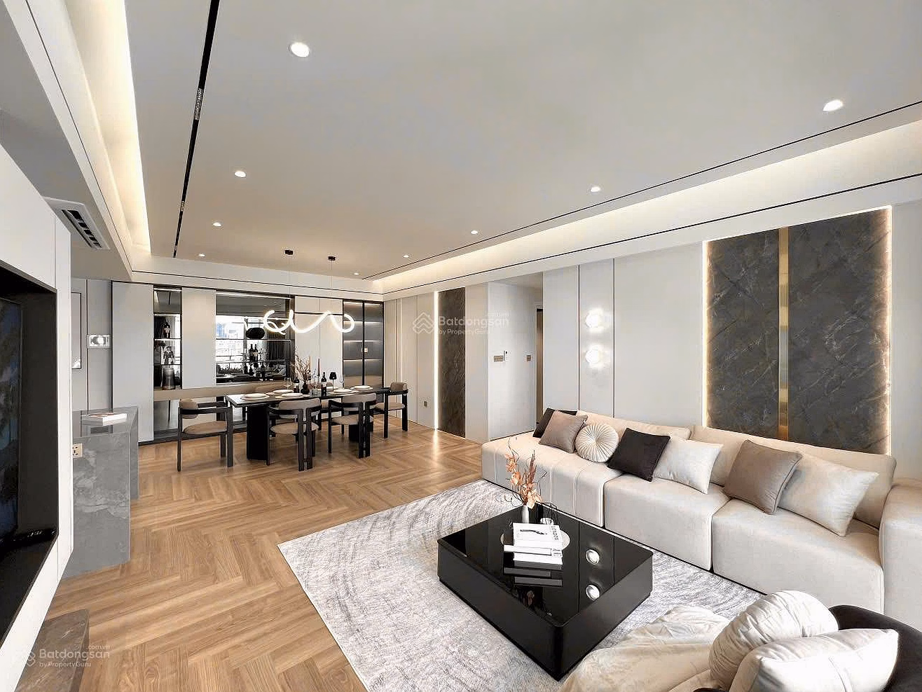 URGENT. Reduced price for urgent sale during the month of 3-bedroom Riverpark Residence apartment with high-class furniture, priced at 17.8 billion