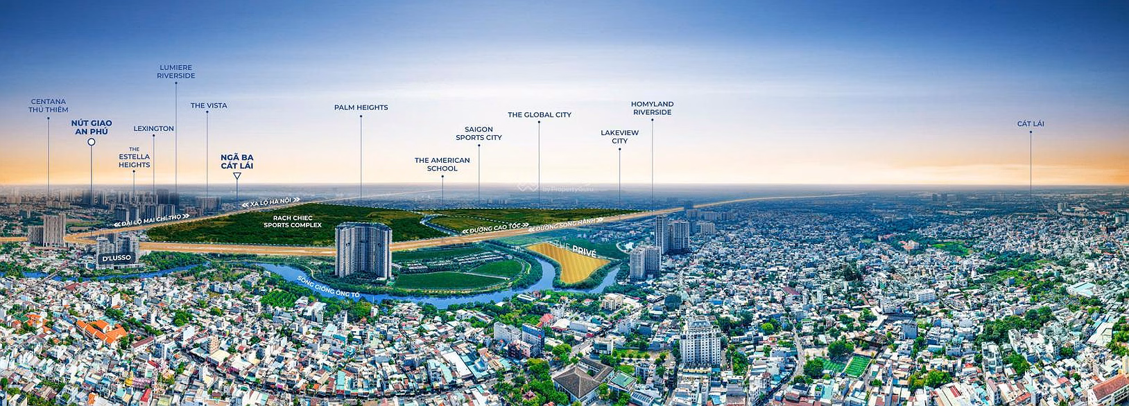 GH EXCLUSIVE THE PRIVE luxury apartment Q2 with 3 river views, CK up to 20.5%, 10% capital until receiving house