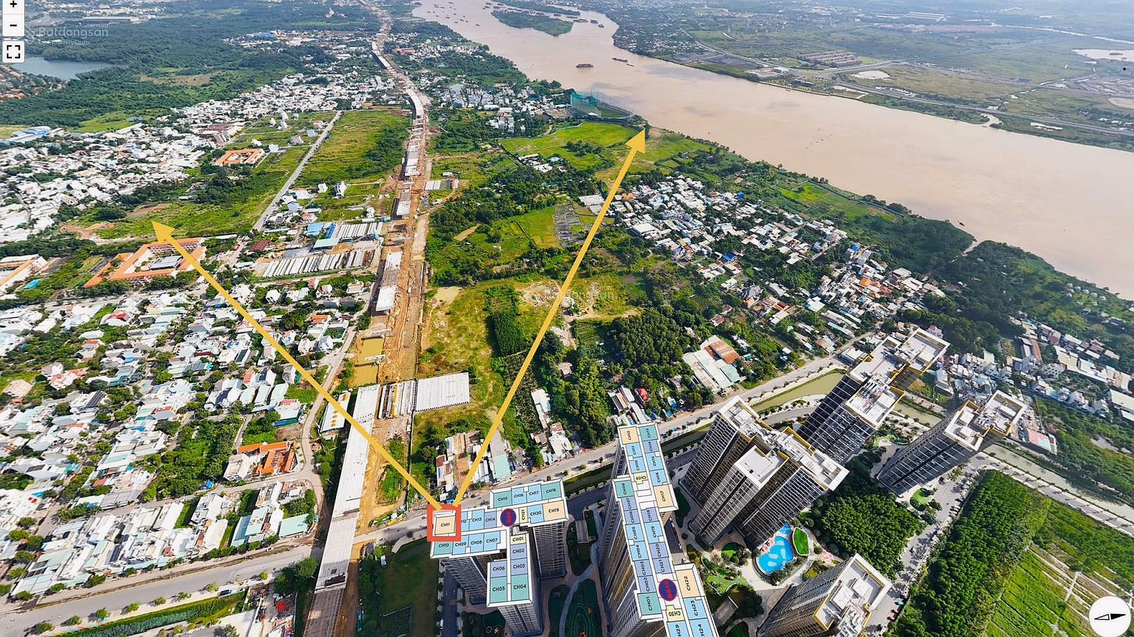 Shocking discount of 23%! 3-bedroom apartment 81m² Vinhomes Grand Park BS9 only 3.8 billion view Hoa Sen canal, adjacent to Vincom