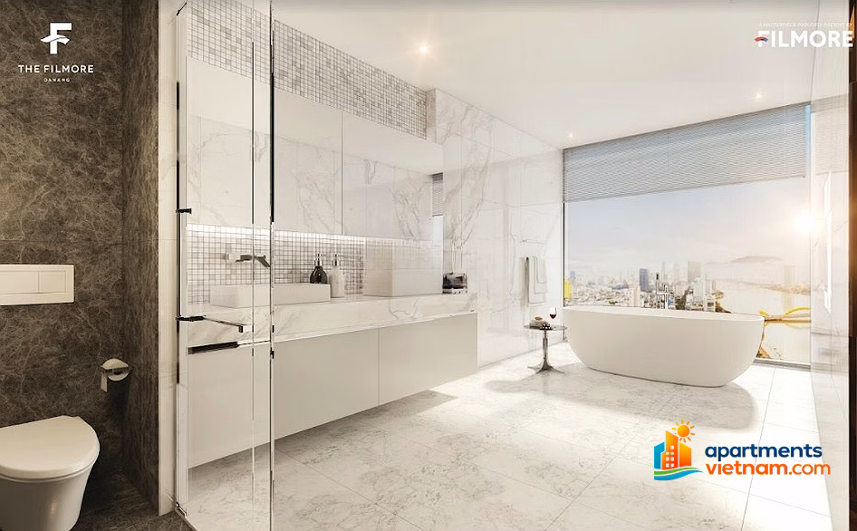 Penthouse 218m² - 4 bedrooms in Filmore with 3 balconies with full view of the Han River - buy directly from CDT