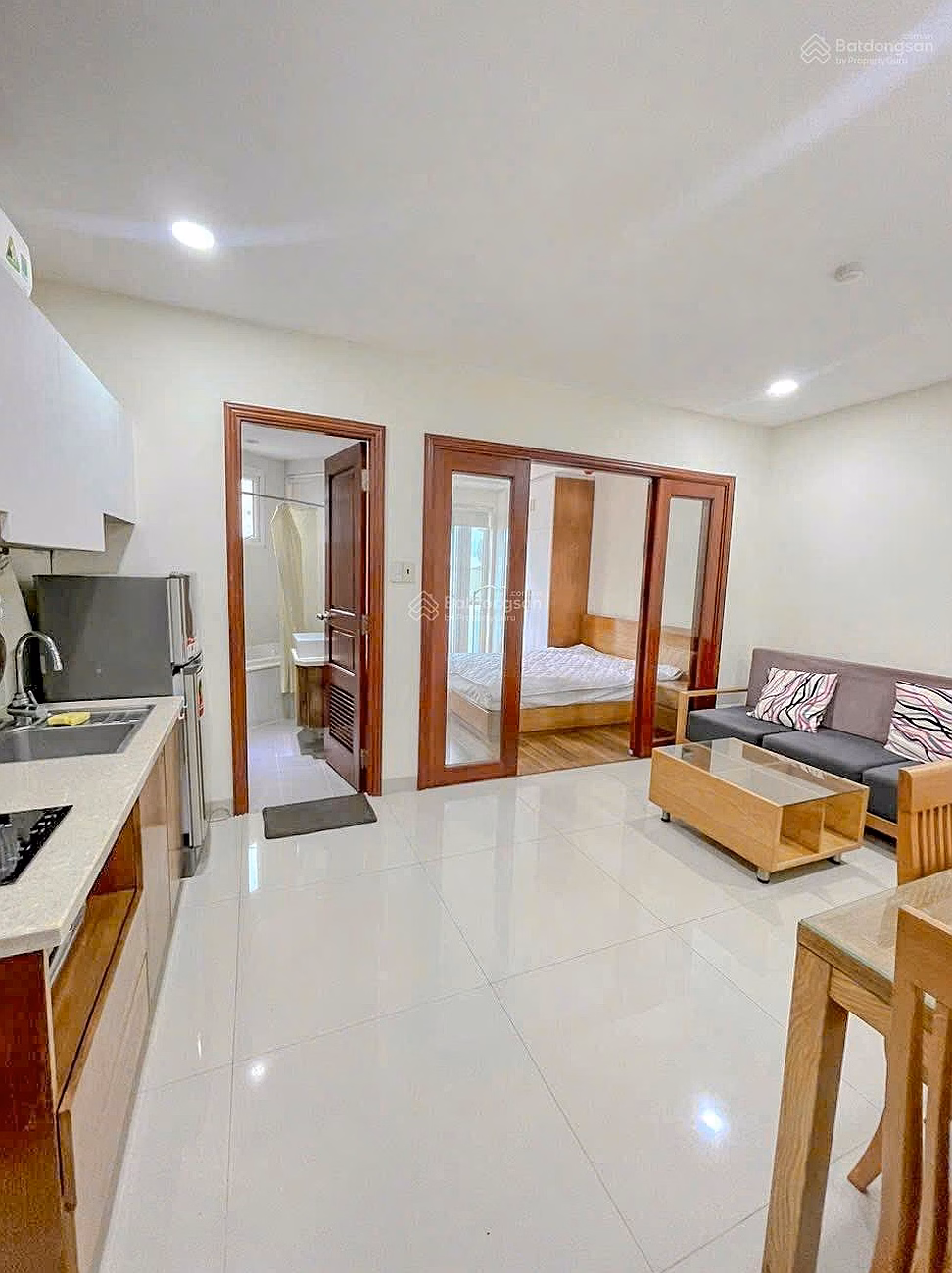 Opening of 1 bedroom mini apartment, 45m2 at Pham Viet Chanh, Binh Thanh, 6.4 million balcony + full furniture