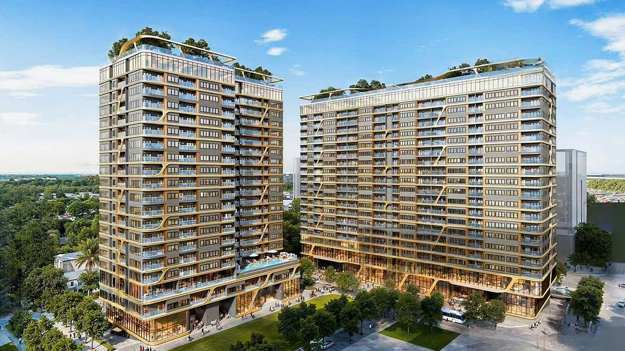 3-bedroom apartment with river view and sea view, high floor, high-class living standards for successful young families