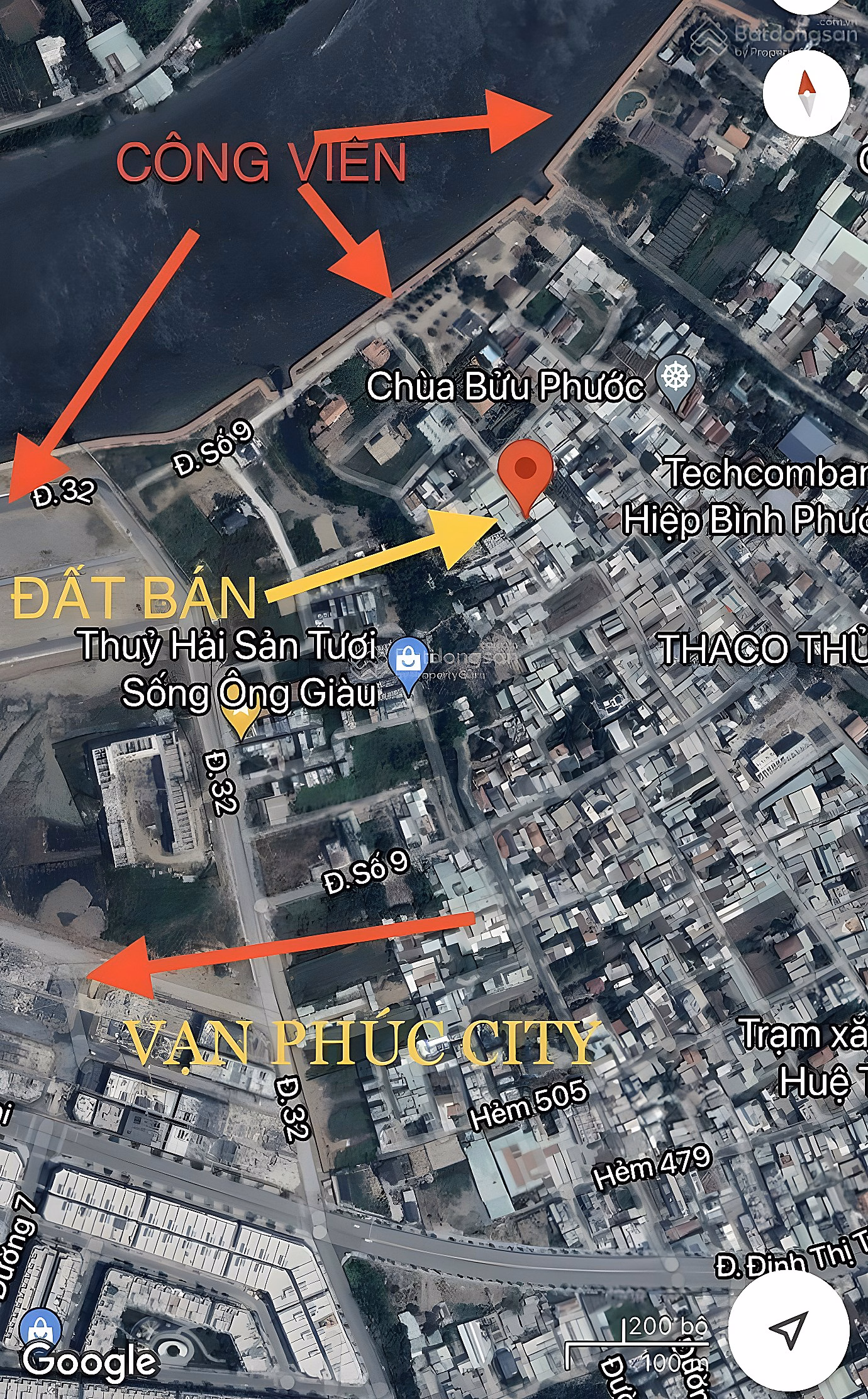 The owner sells residential land in Hiep Binh Chanh, Thu Duc 7x18m, blooming, best price on the market