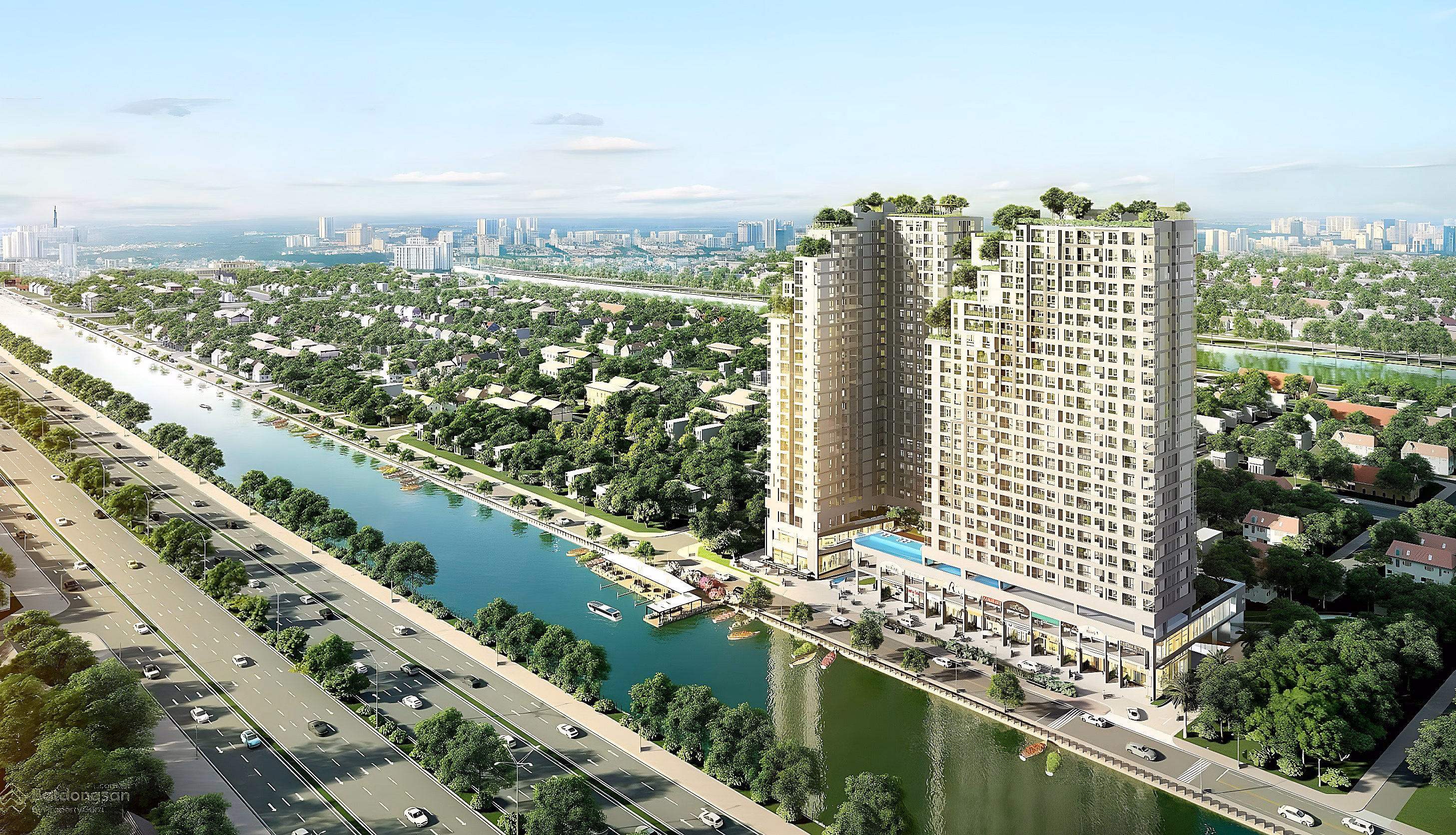 Selling a 1 bedroom 48m2 high floor apartment for only 3.35 billion, the cheapest in D Aqua***
