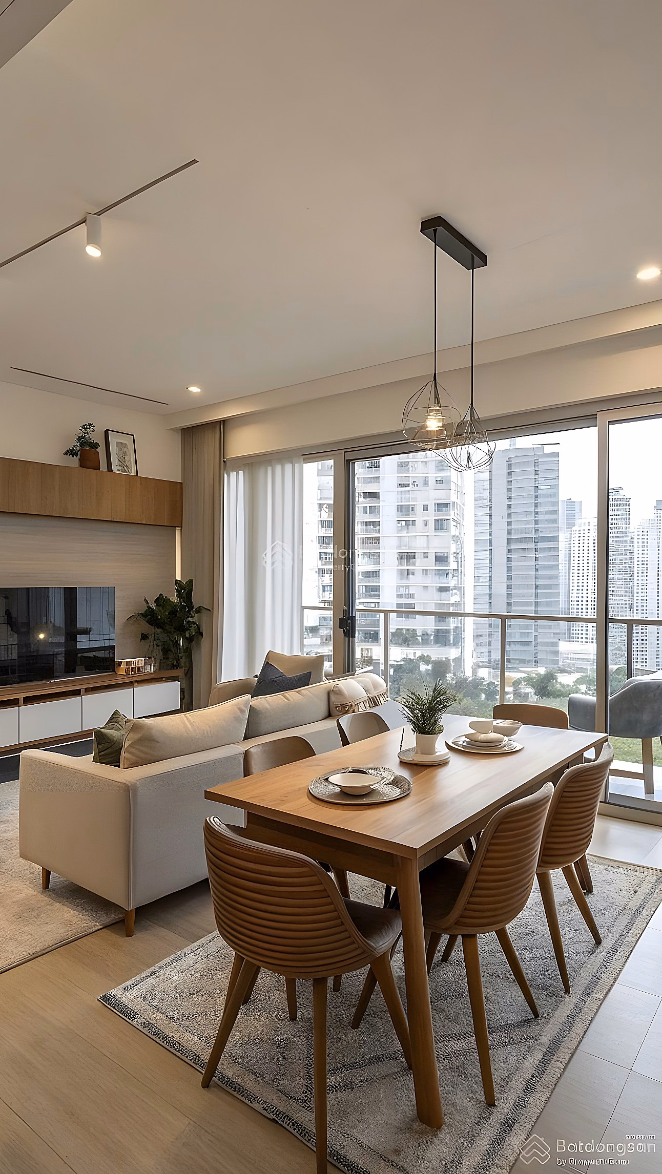 Owner sends for sale 2 bedroom fully furnished CH at Home City Yen Hoa 70m², long term red book, price 7.x billion