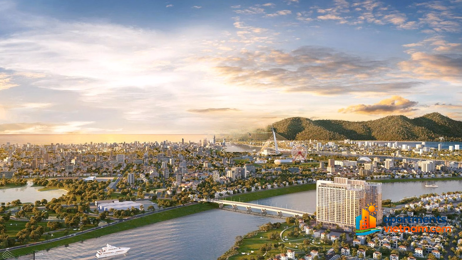 Han River Sun Spana apartment, direct price from investor Sun Group
