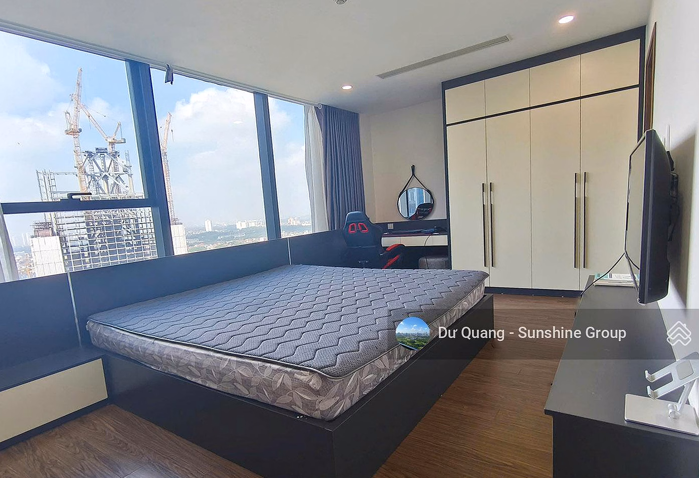 3 bedroom apartment - Sunshine City - 98.8m² clear water - river view + internal area - price: 10.35 billion (fully furnished)