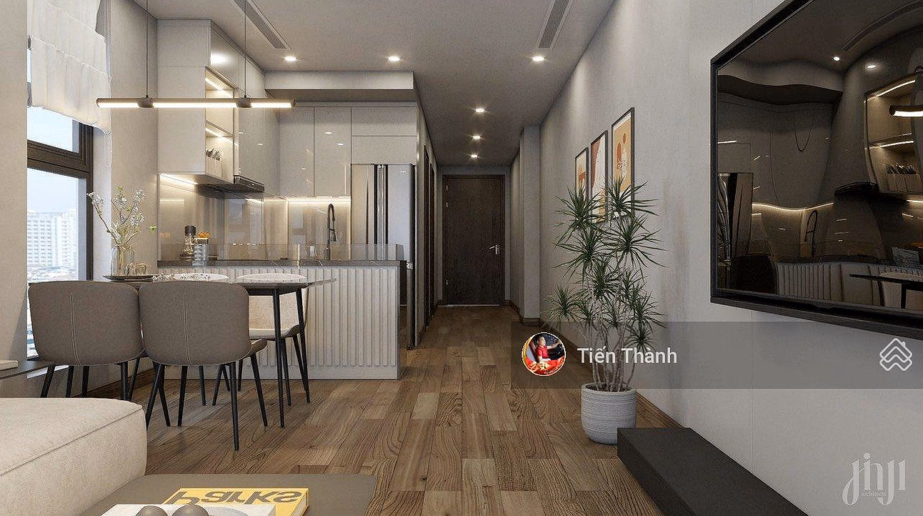 Urgent sale of Han Jardin - Ngoai Giao Doan apartment, 108m2, 3 bedrooms, high floor, nice view, 17 billion. 0963 668 ***