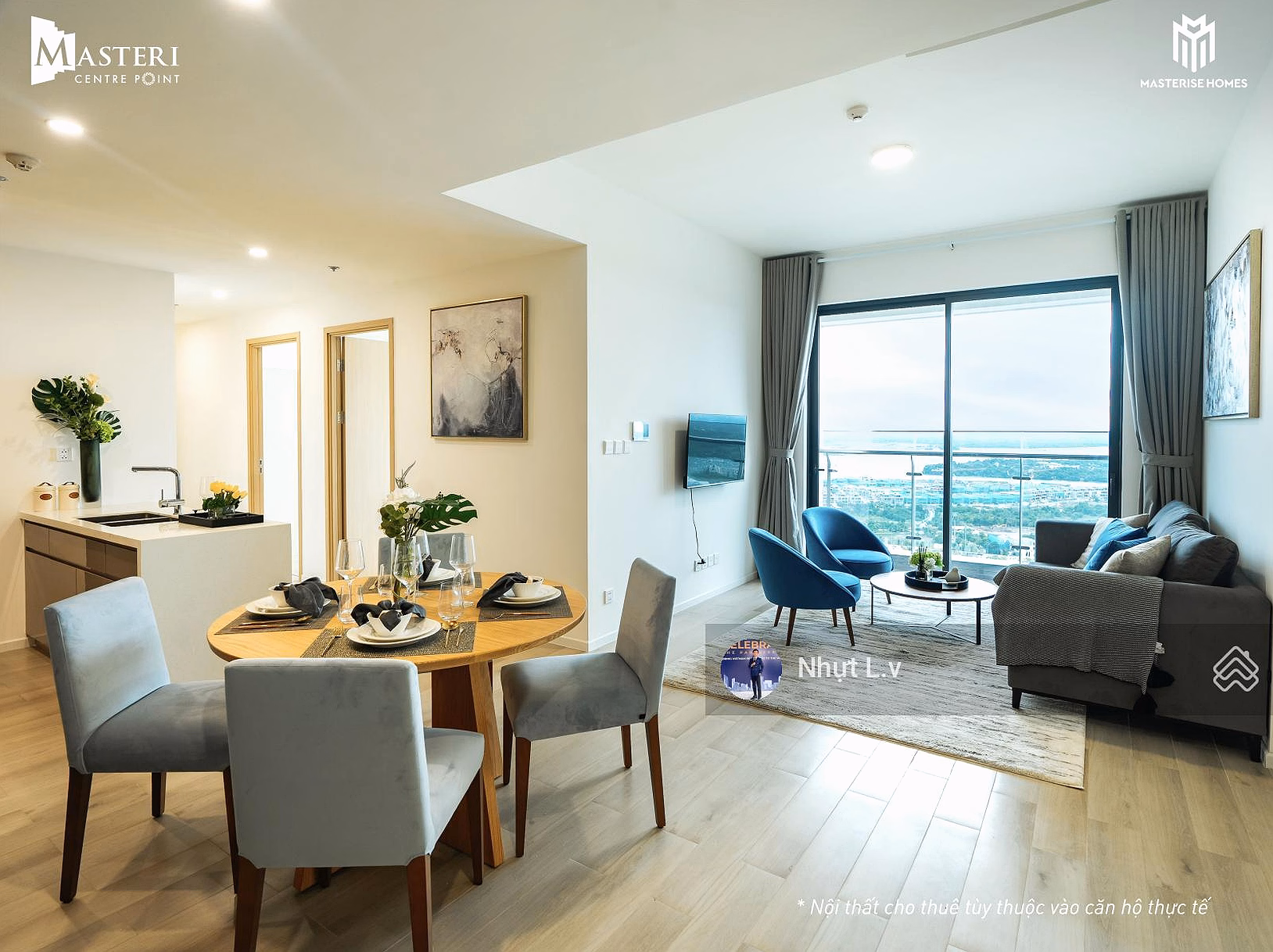Quick sale 3 bedrooms - MCP fully furnished - Southeast - Next to Vincom tower D only 7.02 billion with furniture, all in