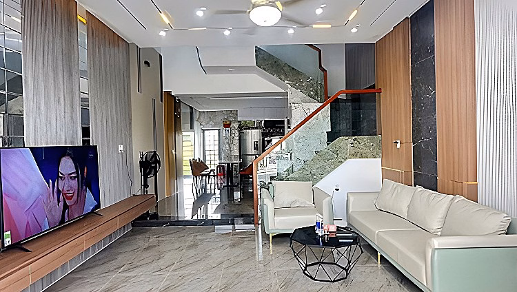 Corner house for rent with 02 frontages, house number  Bui Tan Dien