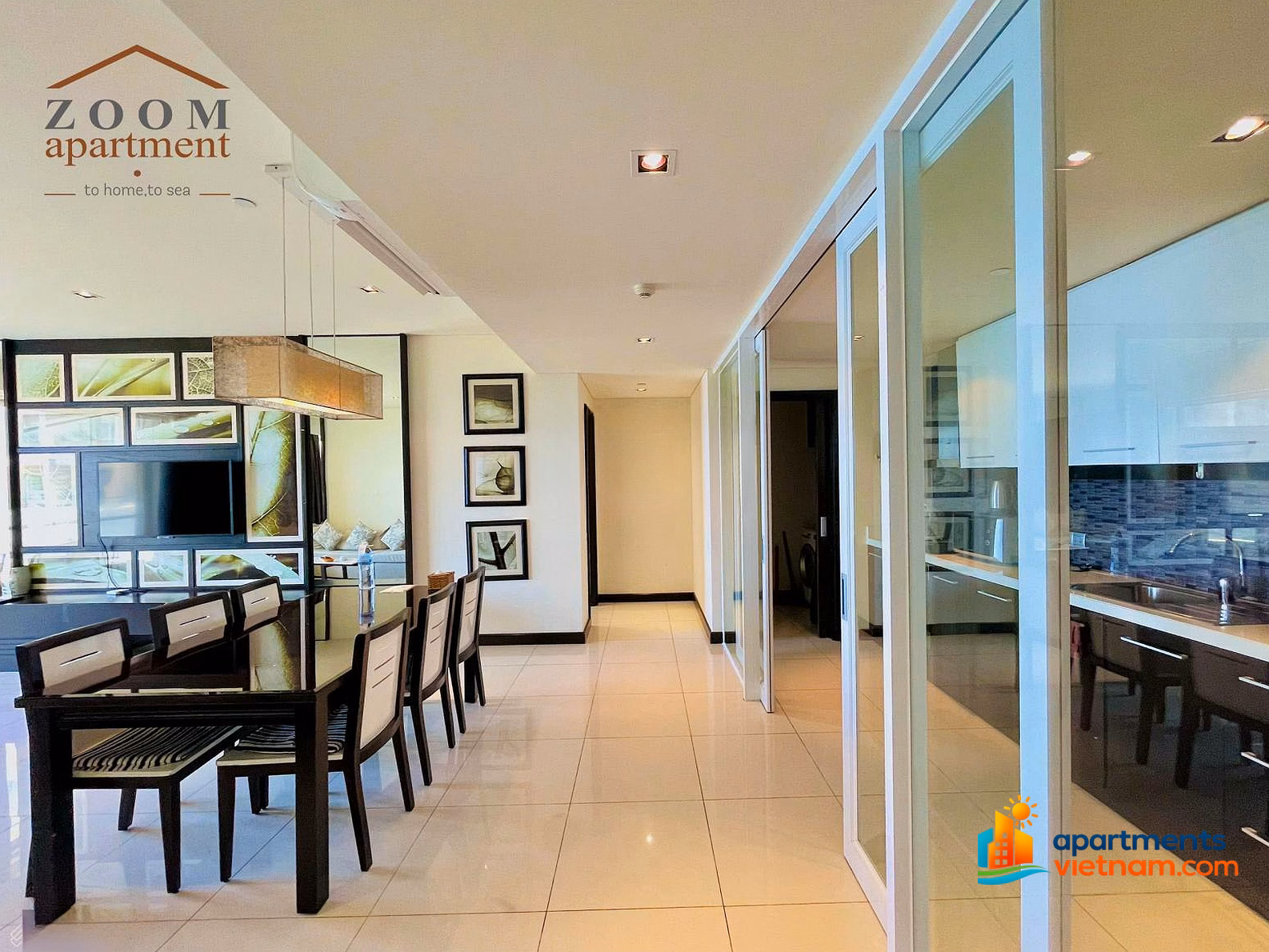 Corner apartment with panoramic sea view at The Costa Nha Trang 162.08m² 2 bedrooms, fully furnished
