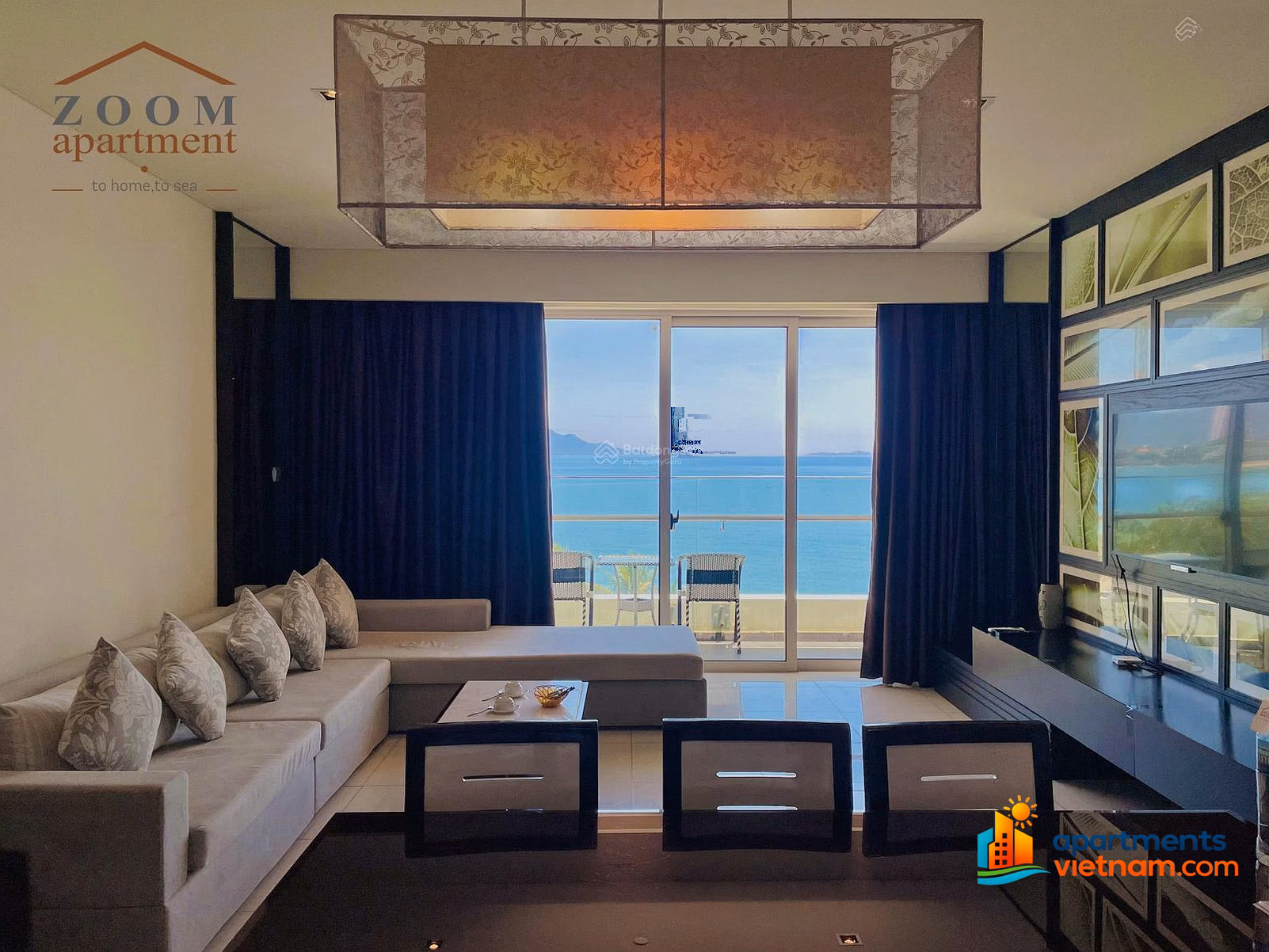 Corner apartment with panoramic sea view at The Costa Nha Trang 162.08m² 2 bedrooms, fully furnished