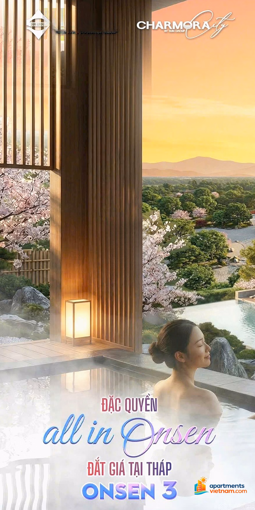 Charmoracity Nha Trang - with only 2.595 billion, you can own a 5* class Stu apartment of Sungroup