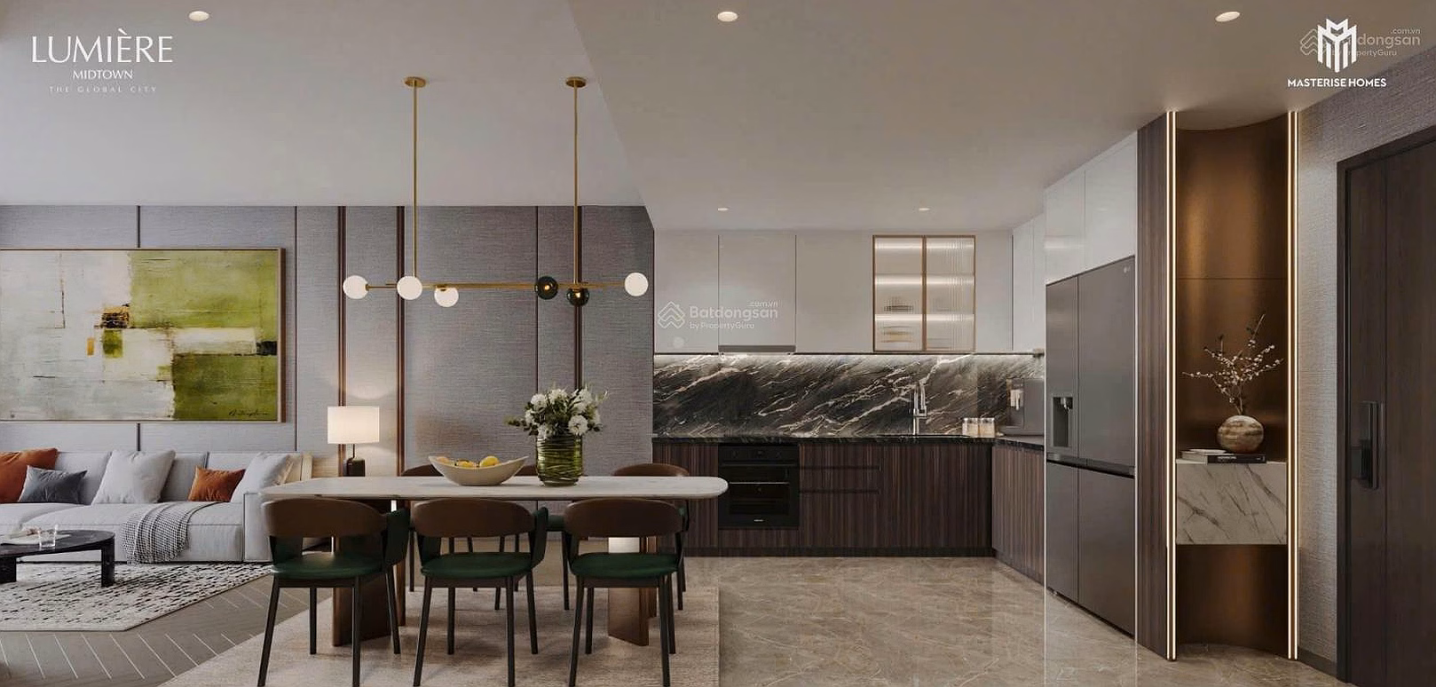 Lumière Midtown luxury apartment for sale - The Global City urban area, price ~ 150 million/m2, preferential loan support