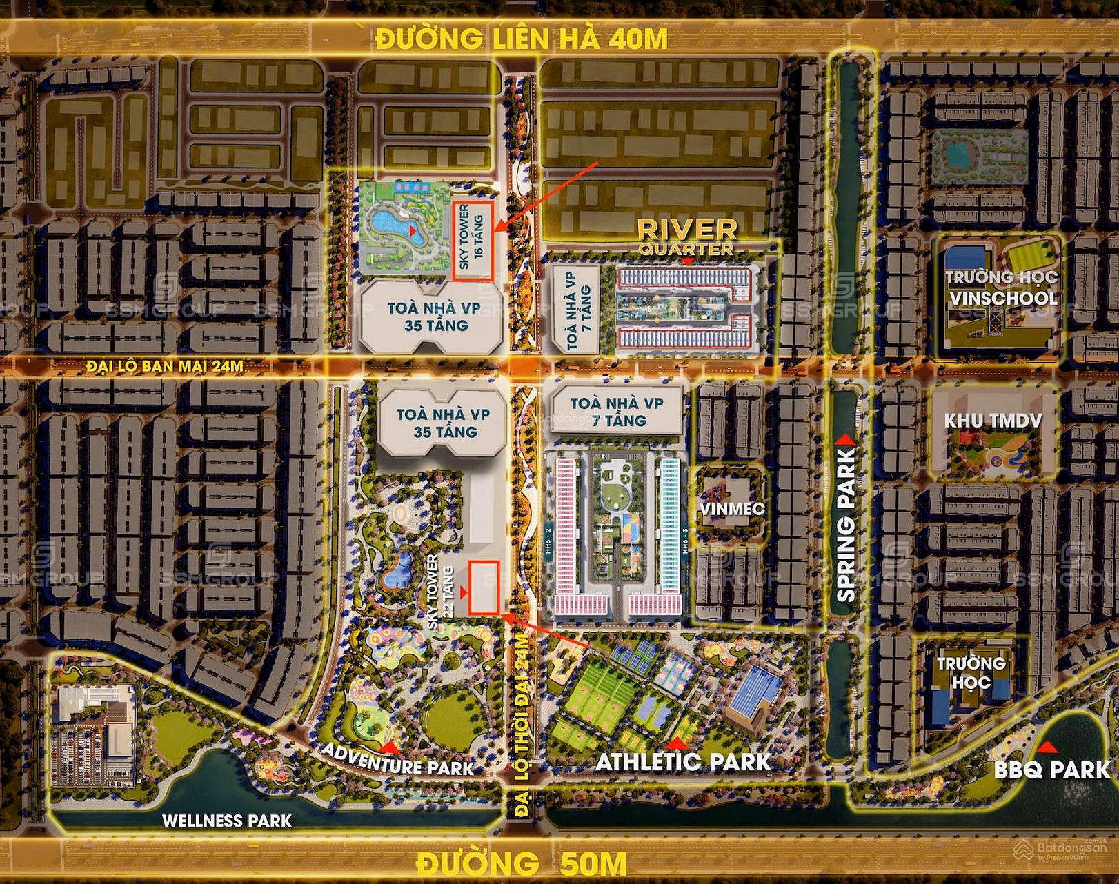 Preparing to launch limited quantity super high-rise products - Masteri Sky Quarter block B - Vin Wonder City