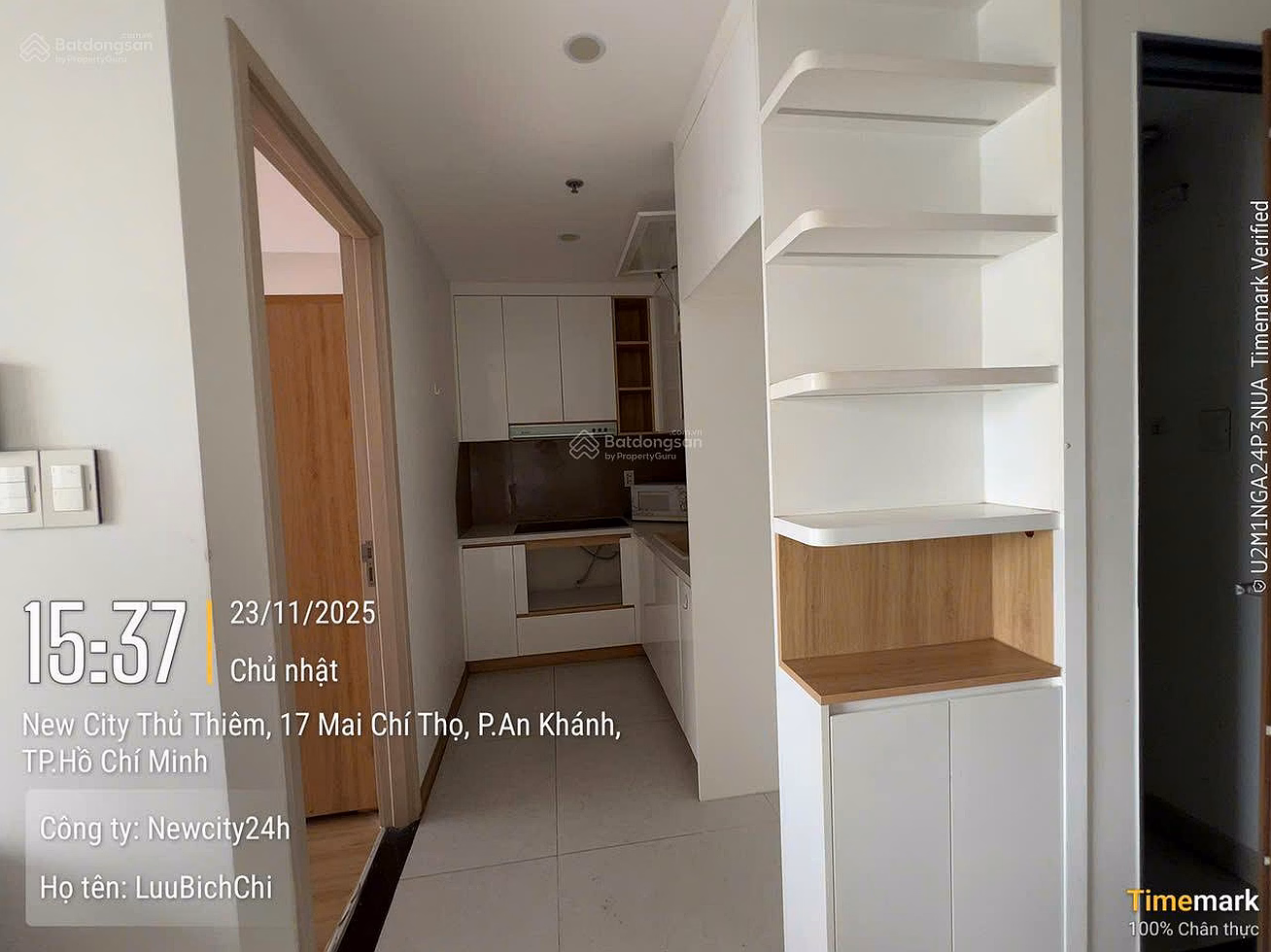 New City Thu Thiem - 61m2 corner apartment for rent, fully furnished, ready to move in