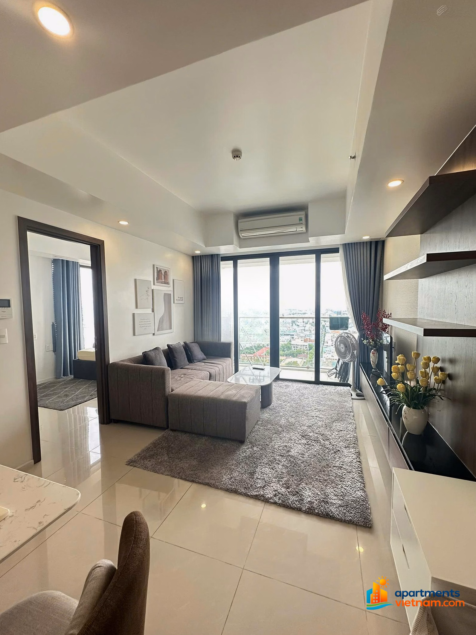 Owner needs to rent Hiyori corner apartment, high floor, sea view, beautiful interior***