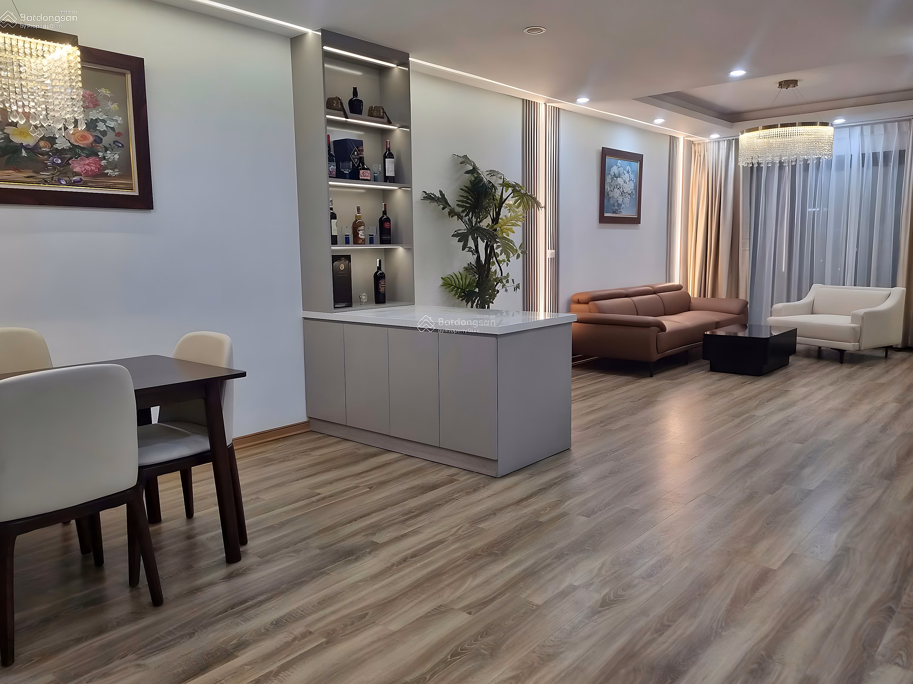 The owner wants to sell a 3-bedroom apartment with beautiful view at Thong Nhat Complex 89 m2 for 8.65 billion***