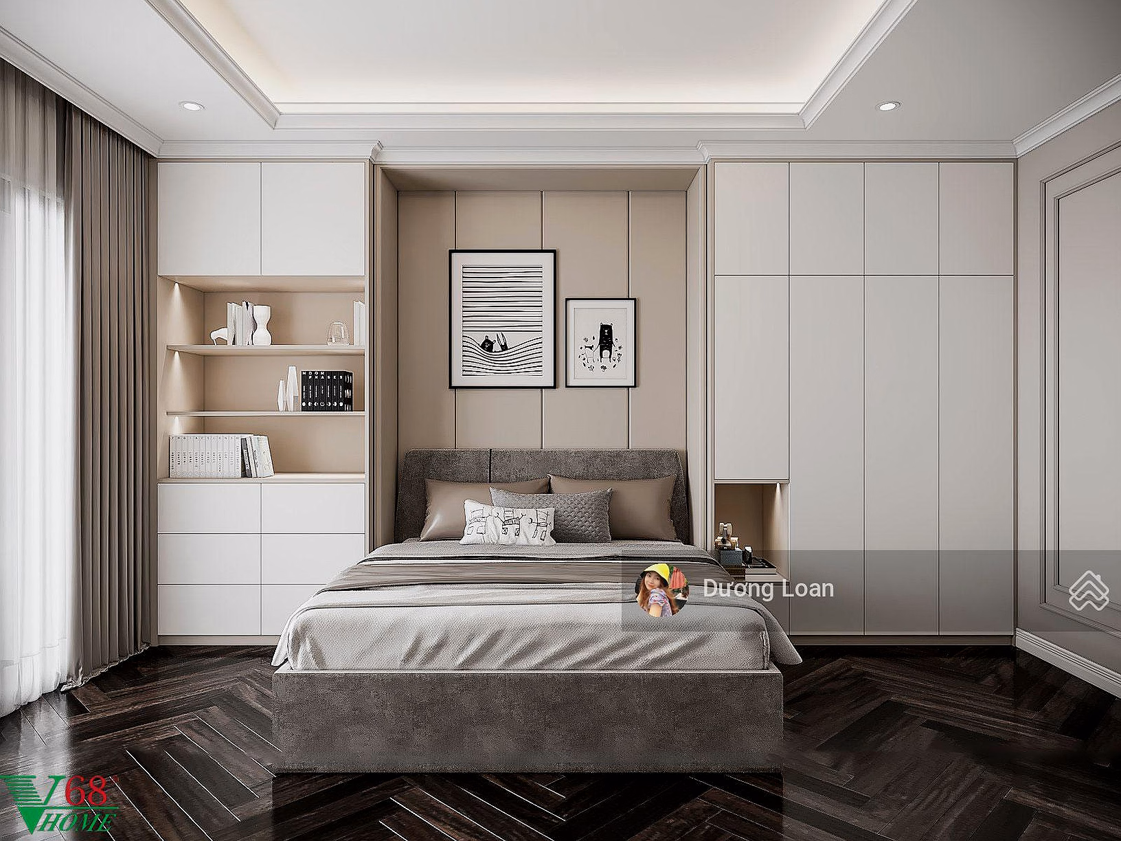 Newly furnished 3-bedroom luxury apartment for rent at Nelson luxury apartment building - 29 Lang Ha