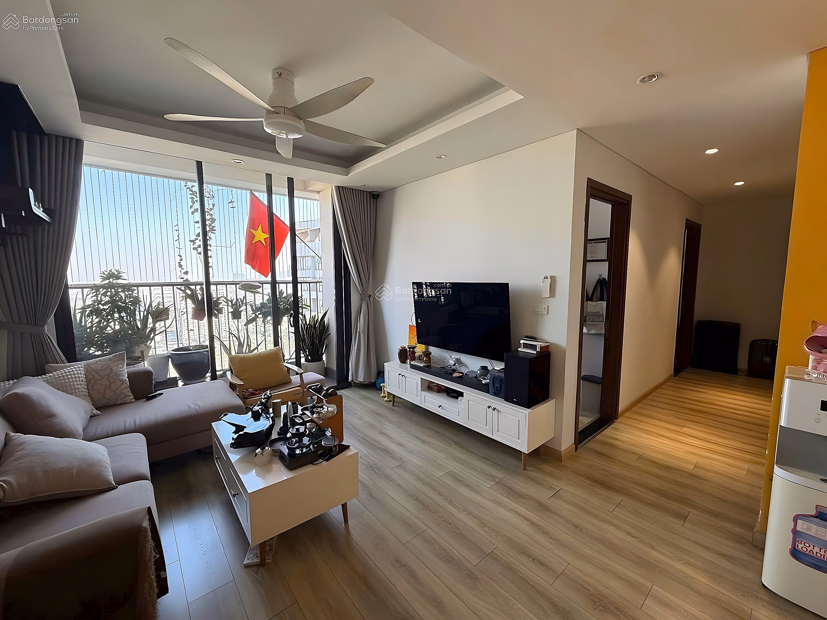 Rare, corner apartment for sale N02/3 Ecohome 3, 77m², 3 bedrooms, 2 bathrooms, cool direction, fully furnished, pink book